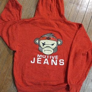 Motive Jeans Ninja Monkey hoodie